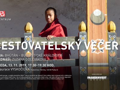 Cestovatelský večer  13. 11. - Bhutan