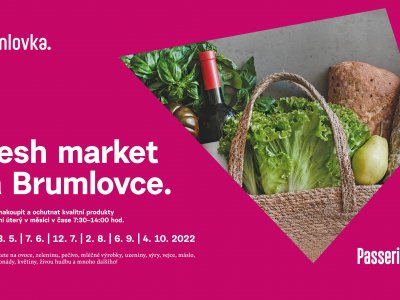 Regular Fresh Markets at the Brumlovka Square - starts on April 6