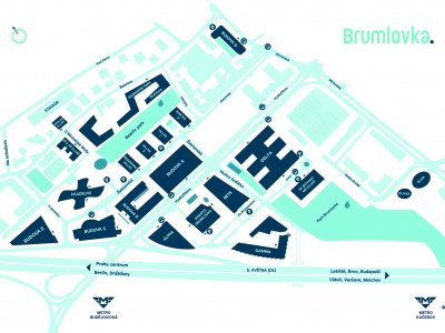 Mapa Brumlovky