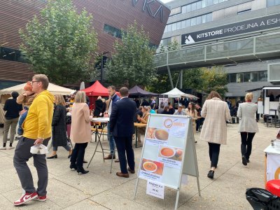 Fresh food festival at Brumlovka Square - March, 9