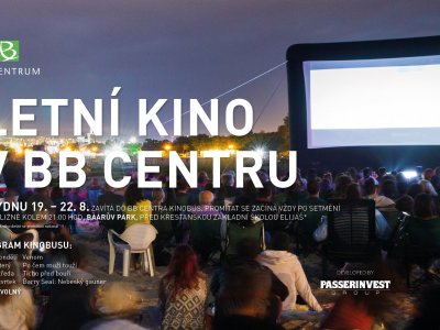 Letní kino KinoBus v BB Centru 2019