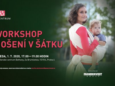 Workshop Nošení v šátku "Poprvé a napořád" - 1. 7. 2020