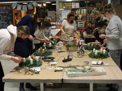 Flower workshop "Easter wreath  " -March, 30