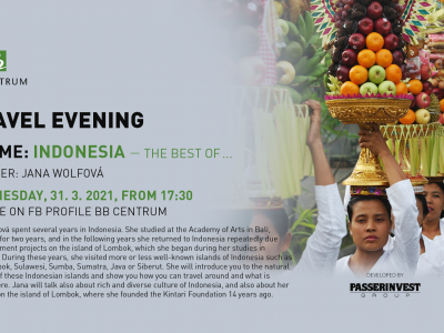 Cestovatelský večer  31.3. - Indonesie (v angličtině)