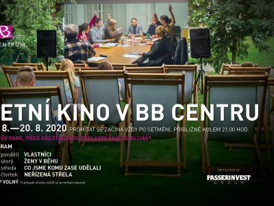 Letní kino v BB Centru - 17 - 20. 8. 2020