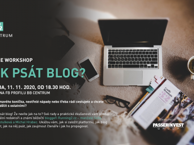 On-line workshop "Jak psát blog" - středa 11.11.