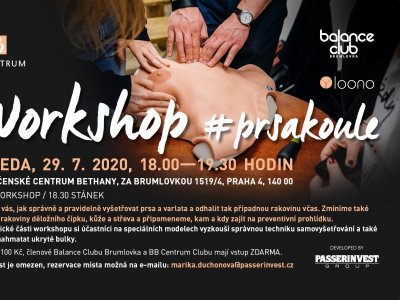 Workshop #prsakoule - 29.7. 2020 v BB Centru