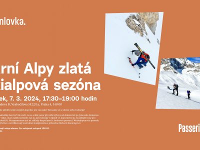 Workshop "Jarní Alpy zlatá skialpová sezóna" -  7.3.